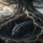 Níðhöggr: la verdadera historia del dragón que devoraba las raíces de Yggdrasil