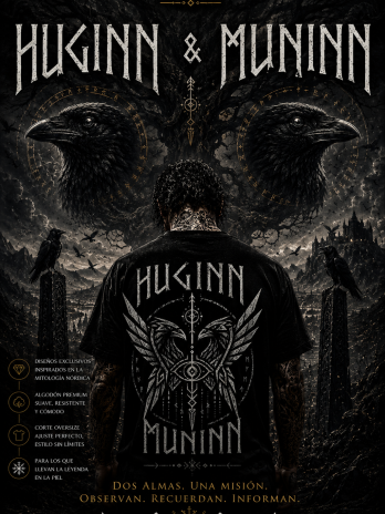 HUGINN & MUNINN | The Ravens of Odin